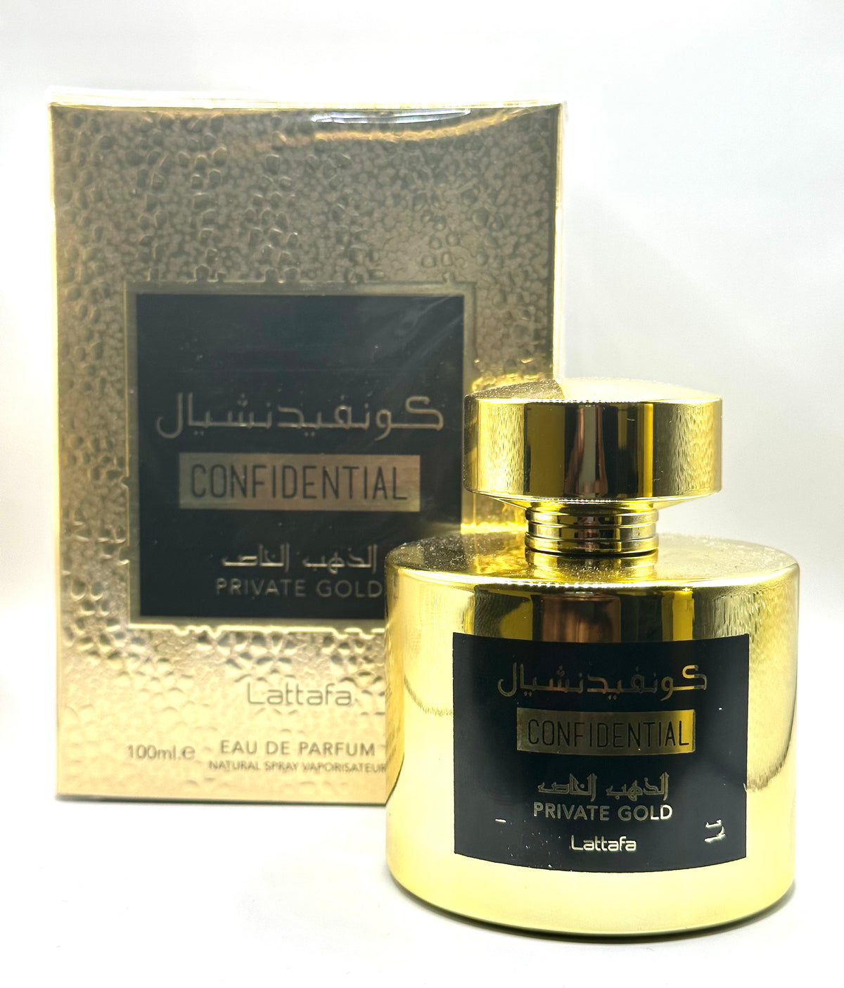 Confidential Private Gold 100ml Eau de Parfum mixte