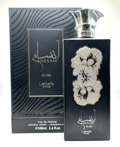 Ansaam Silver by lattafa Eau de Parfum mixte 100ml