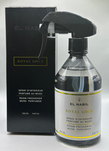 Spray d’Intérieur (Room Freshener) Royal Gold – El Nabil – 350 ml