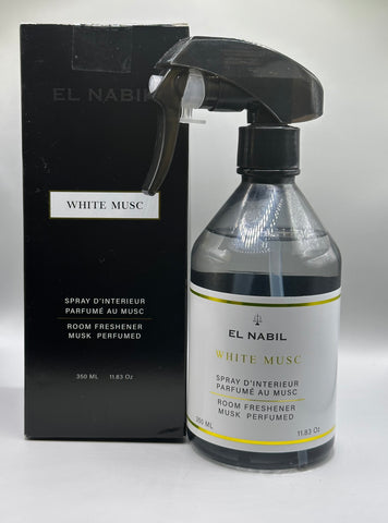 Spray d’Intérieur (Room Freshener) White Musc – El Nabil – 350 ml