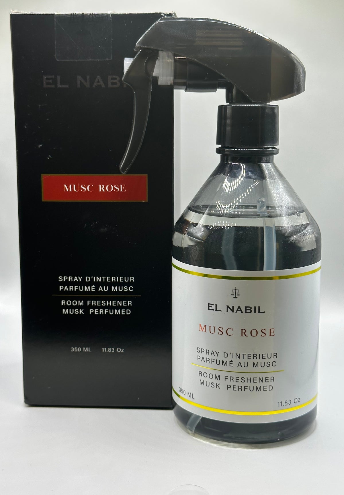 Spray d’Intérieur (Room Freshener) Musc Rose – El Nabil – 350 ml